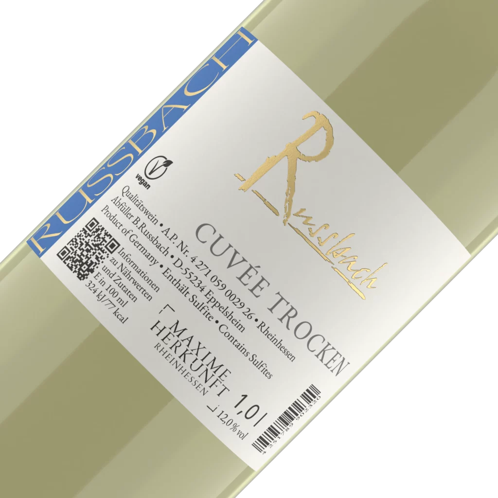 Cuvée, Etikett im Detail