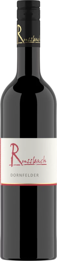 Dornfelder, Flasche