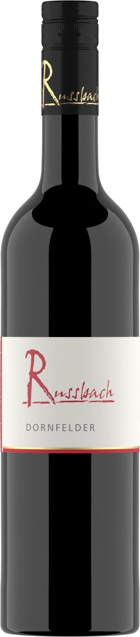 Dornfelder, Flasche