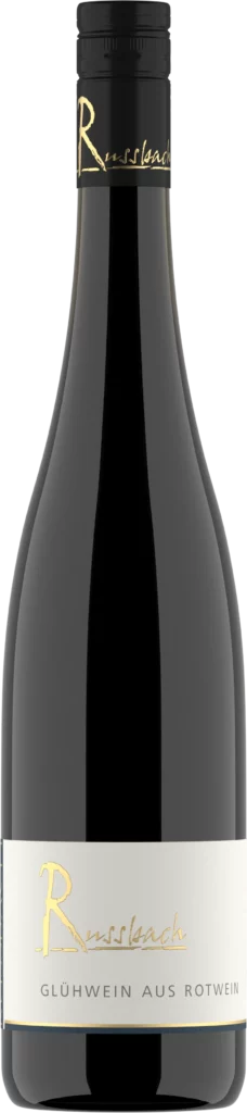 Glühwein aus Rotwein, Flasche