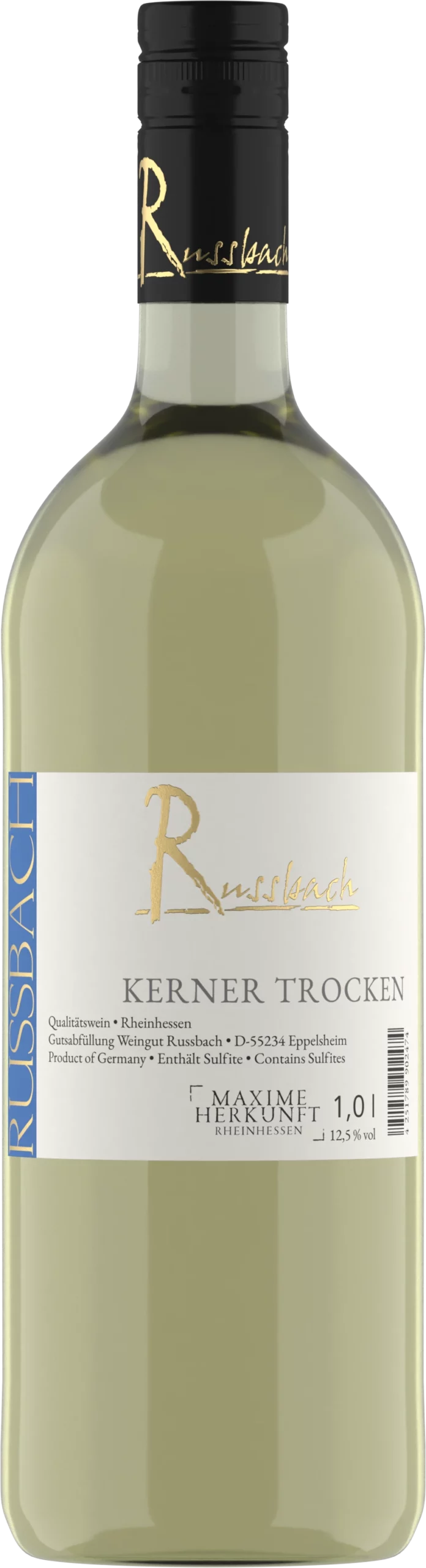 Kerner, Flasche