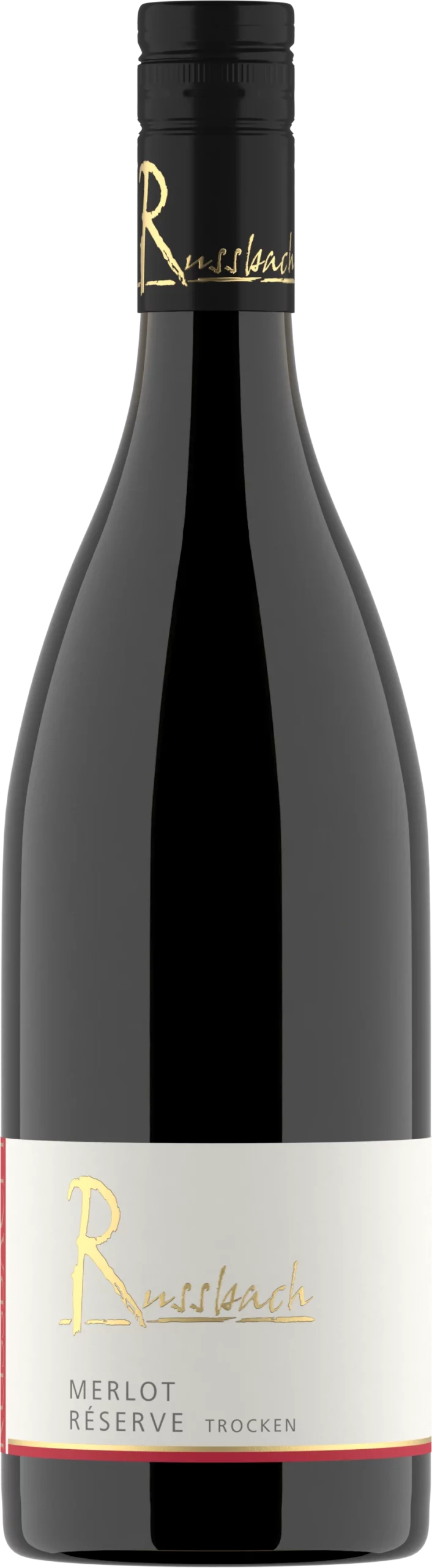 Merlot Réserve, Flasche