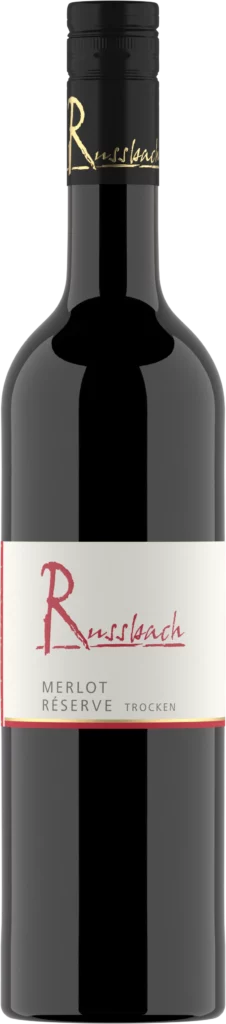 Merlot Réserve, Flasche