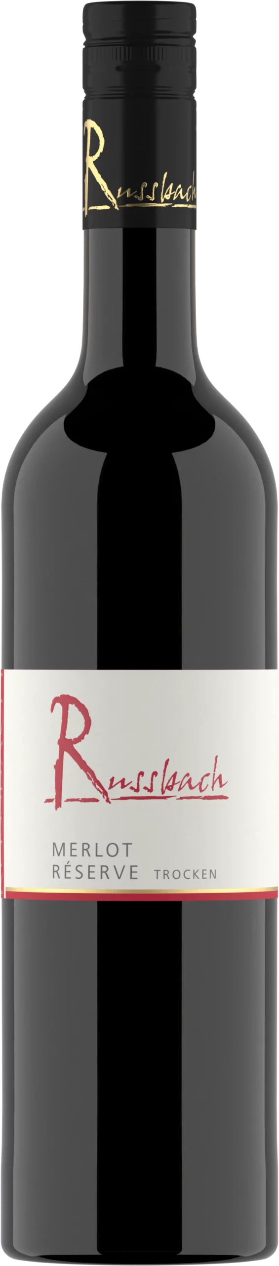Merlot Réserve, Flasche