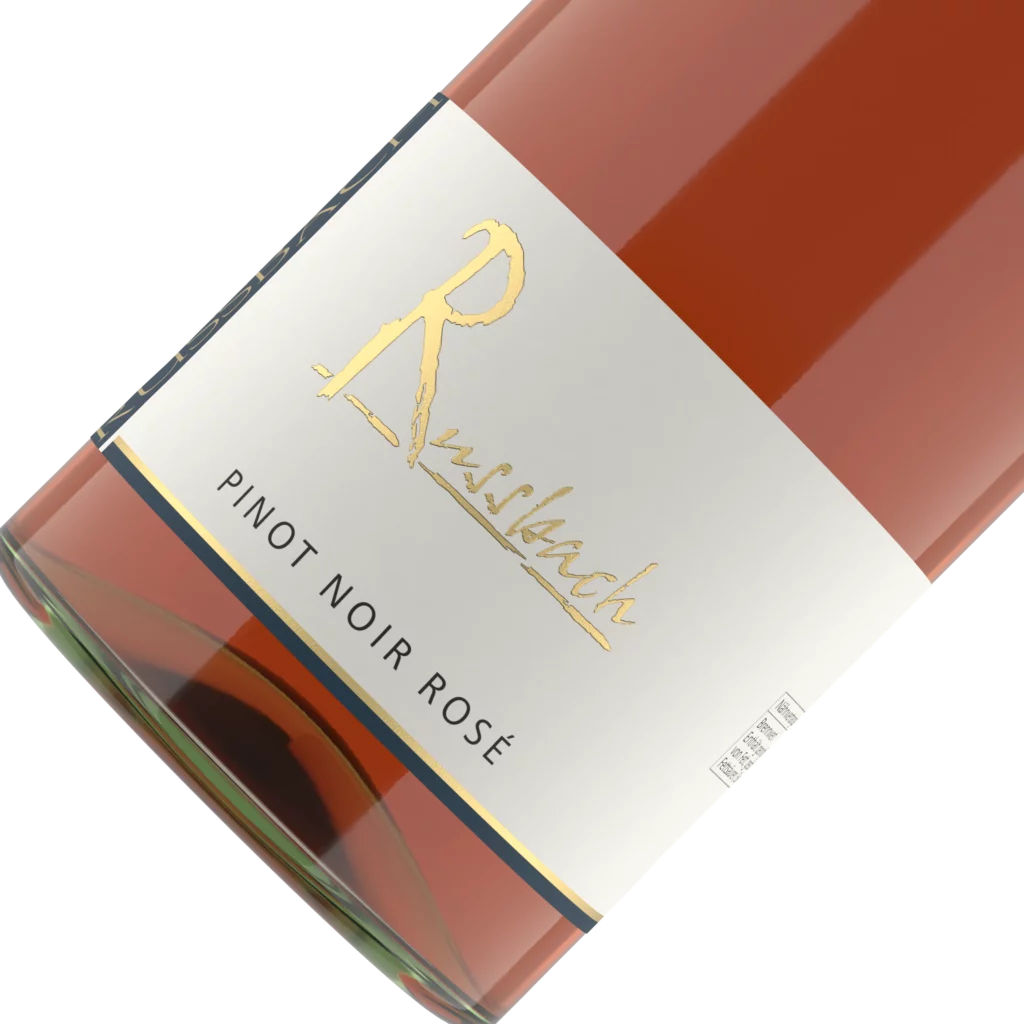 Pinot Noir Rosé Winzersekt, Etikett im Detail