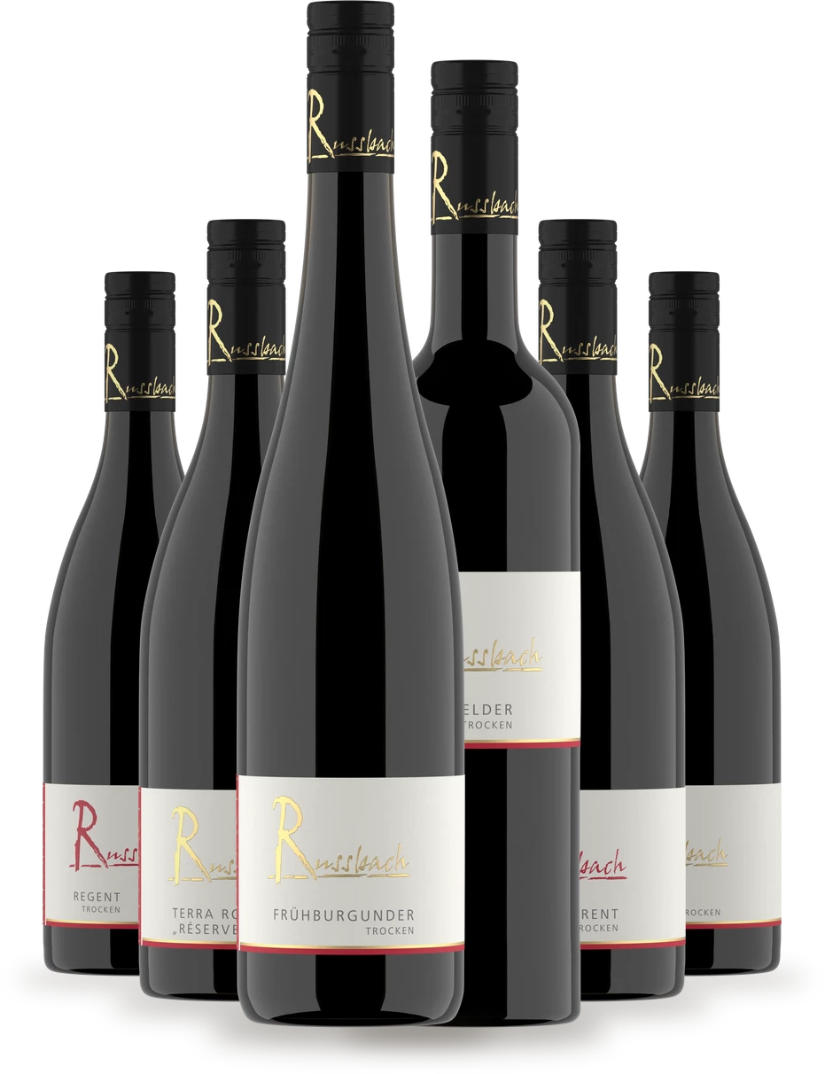 Russbach Rotwein-Paket, Flasche