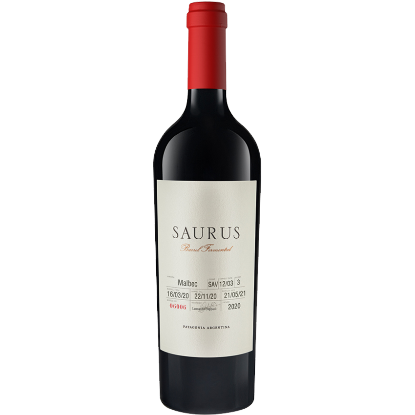 Saurus Fass Fermentierter Malbec, Flasche