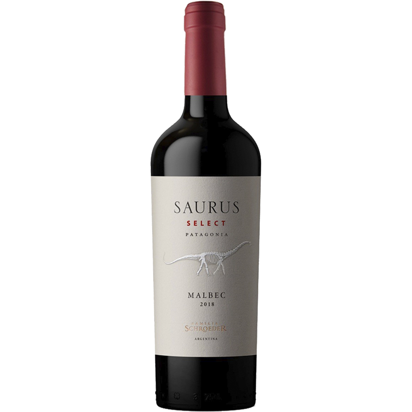 Saurus Select Malbec, Flasche