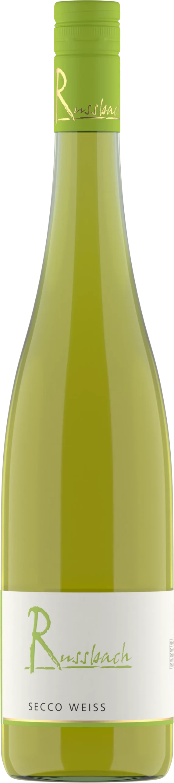 Secco Weiß, Flasche
