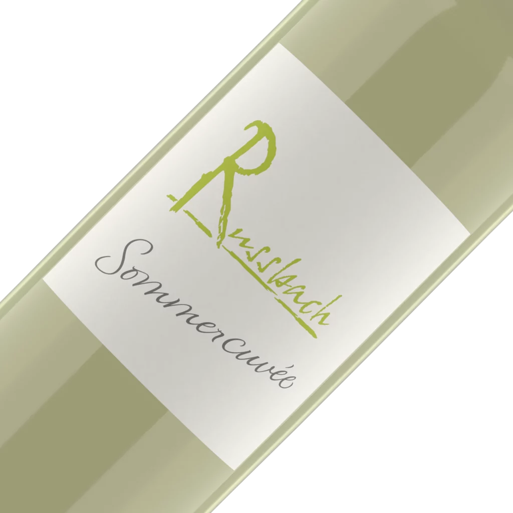 Sommercuvée Weiß, Etikett im Detail
