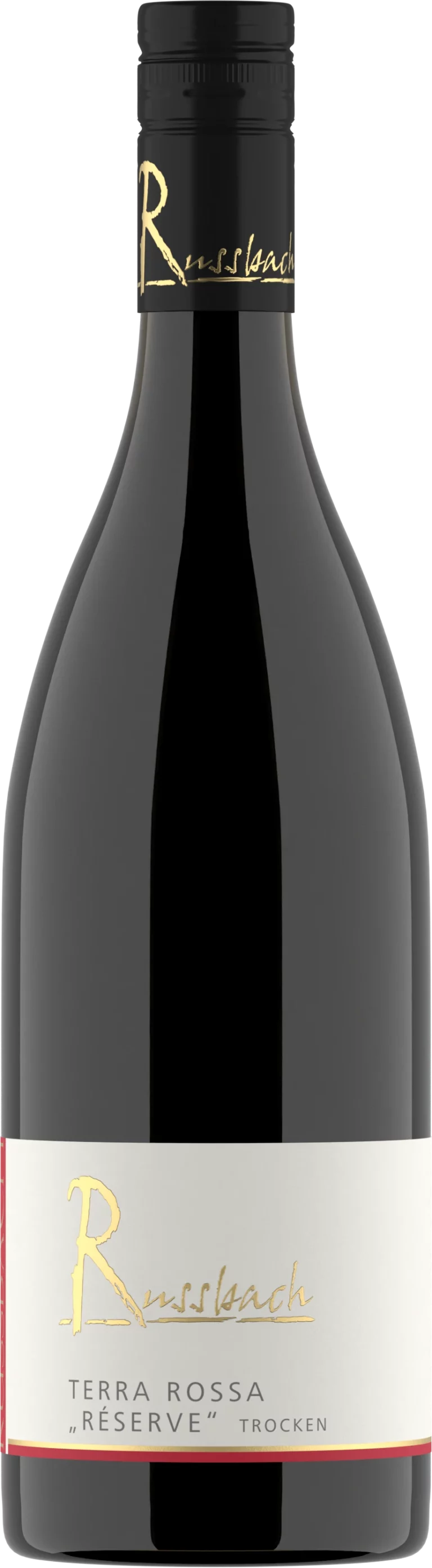 Terra Rossa Réserve, Flasche