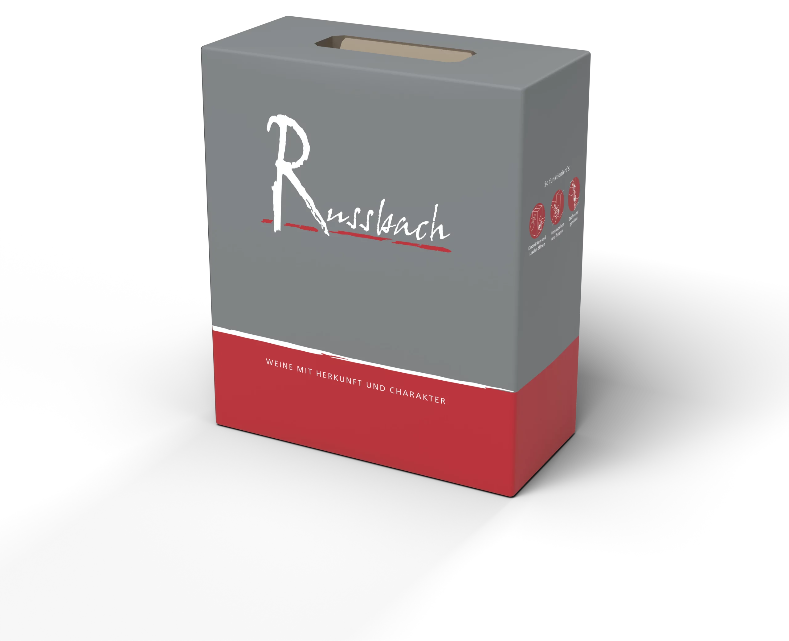 Merlot Bag-in-Box, Flasche