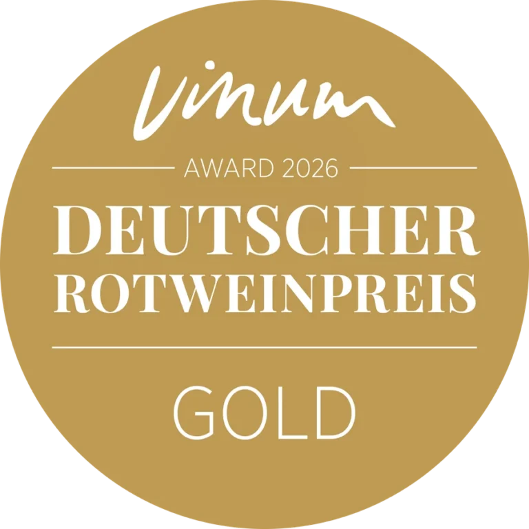 Siegel VINUM Deutscher Rotweinpreis 2026 Gold